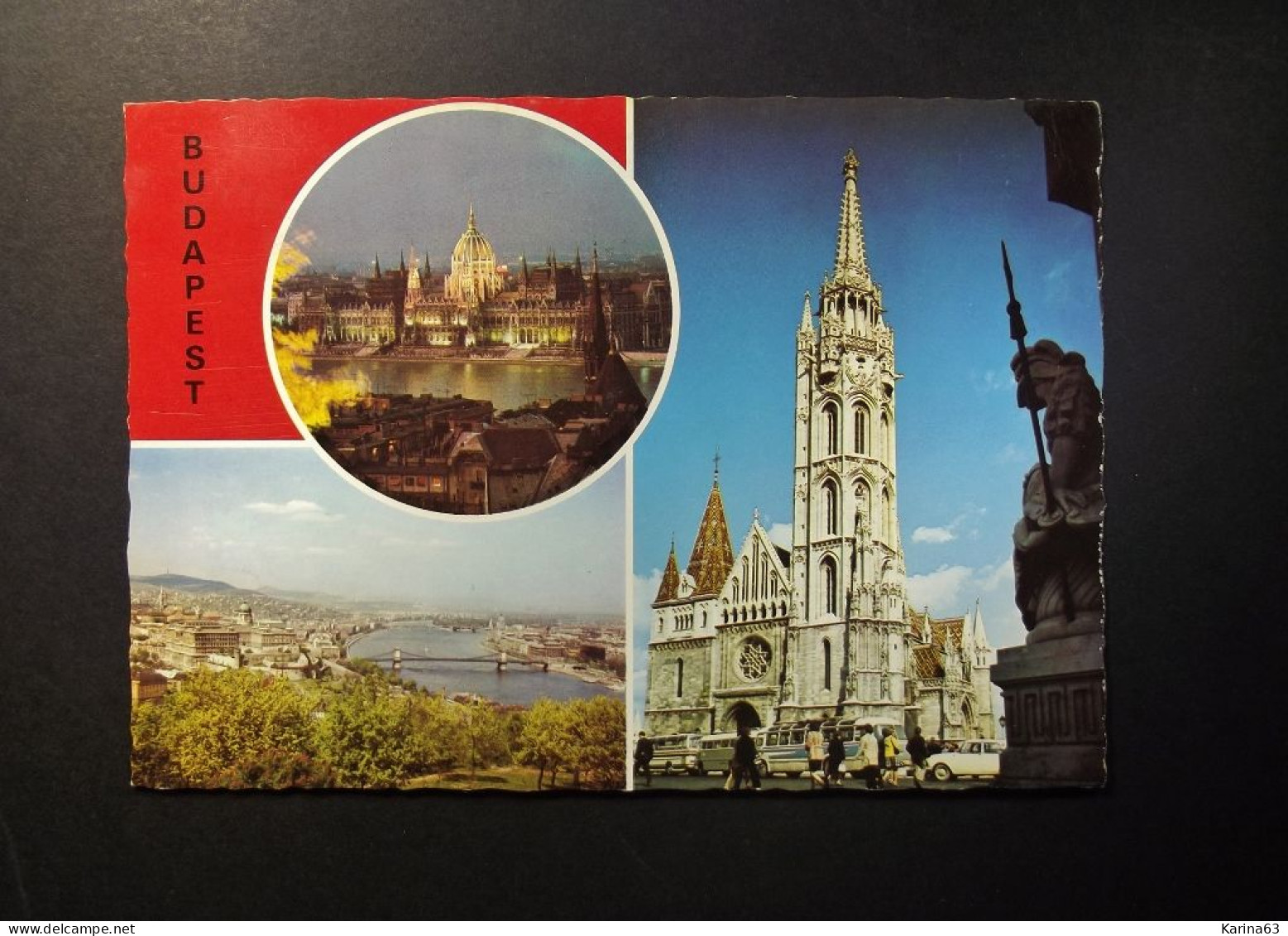 Hungary - Ungheria - Budapest - Views Churches - Used Card With Stamp - Hongrie