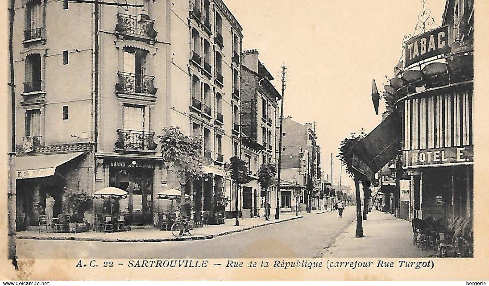 C/260             78     Sartrouville     -    Rue De La République  - Carrefour Rue Turgot - Sartrouville
