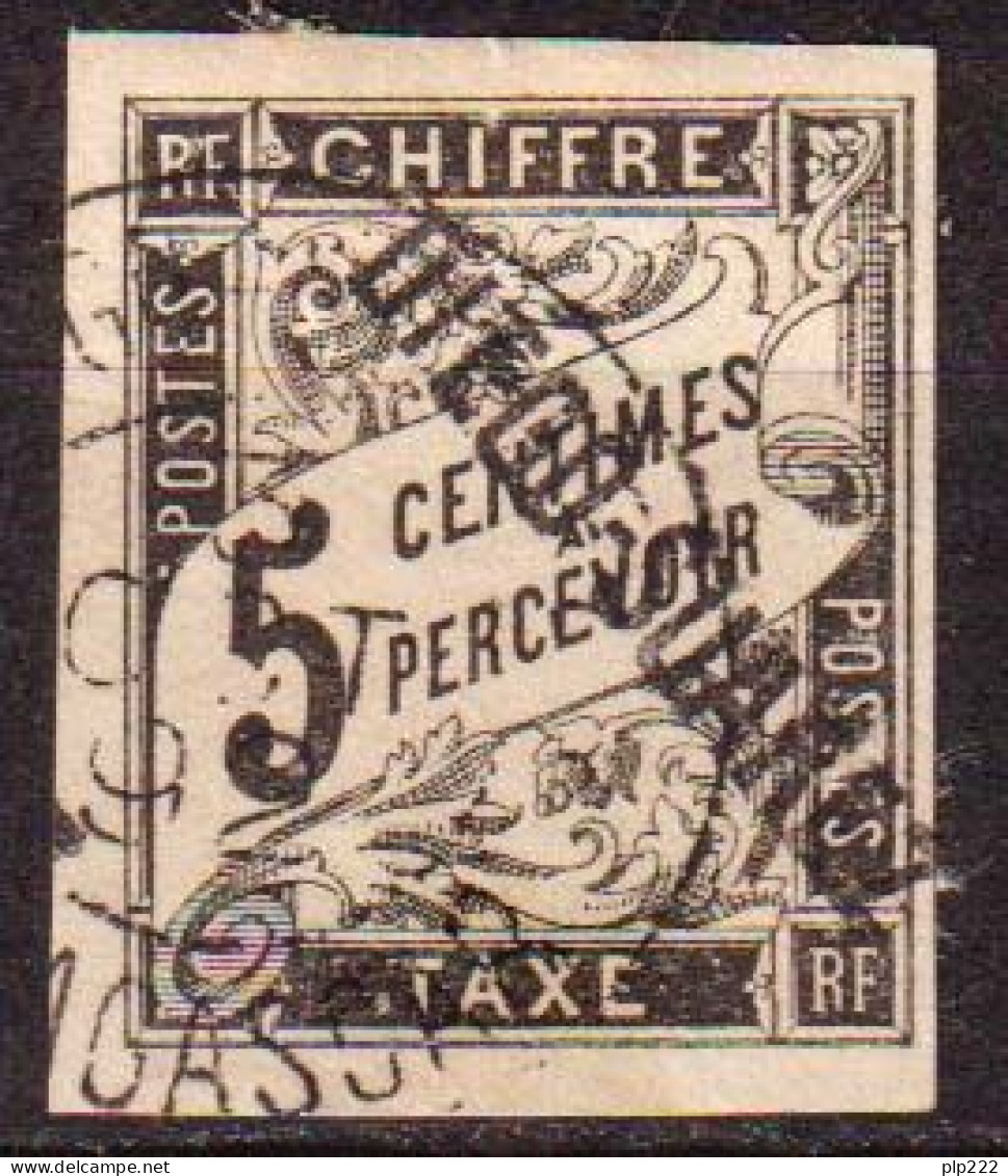 Diego Suarez 1892 Segnatasse Y.T.7 O/Used VF/F - Gebraucht