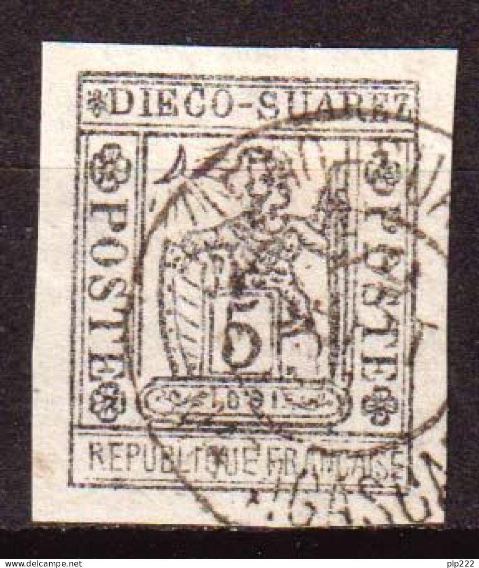 Diego Suarez 1891 Y.T.10 O/Used VF/F - Used Stamps