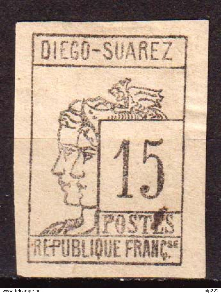Diego Suarez 1890 Y.T.8 */MH VF/F - Nuovi