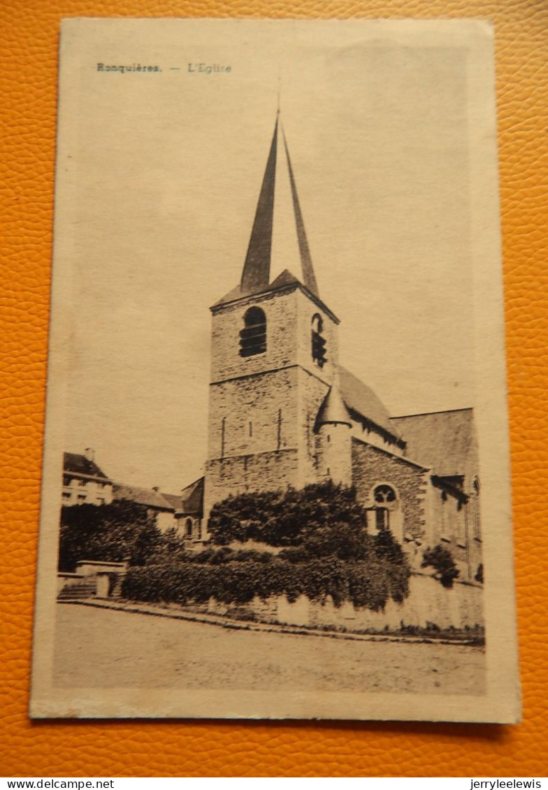 RONQUIERES  -  L'Eglise - Braine-le-Comte