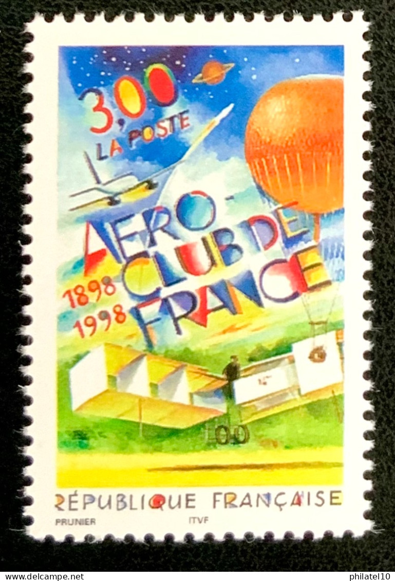 1998 FRANCE N 3172 AÉRO-CLUB DE FRANCE - NEUF** - Unused Stamps