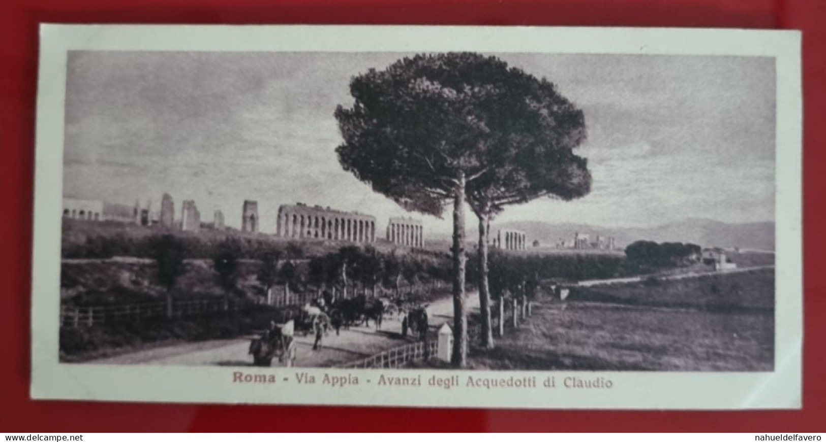 Carta Postale Non Circulée - 14 Cm X 7 Cm - ITALIA - ROMA - VIA APPIA - AVANZI DELIO ACQUEDOTTI DI CLAUDIO - Places & Squares