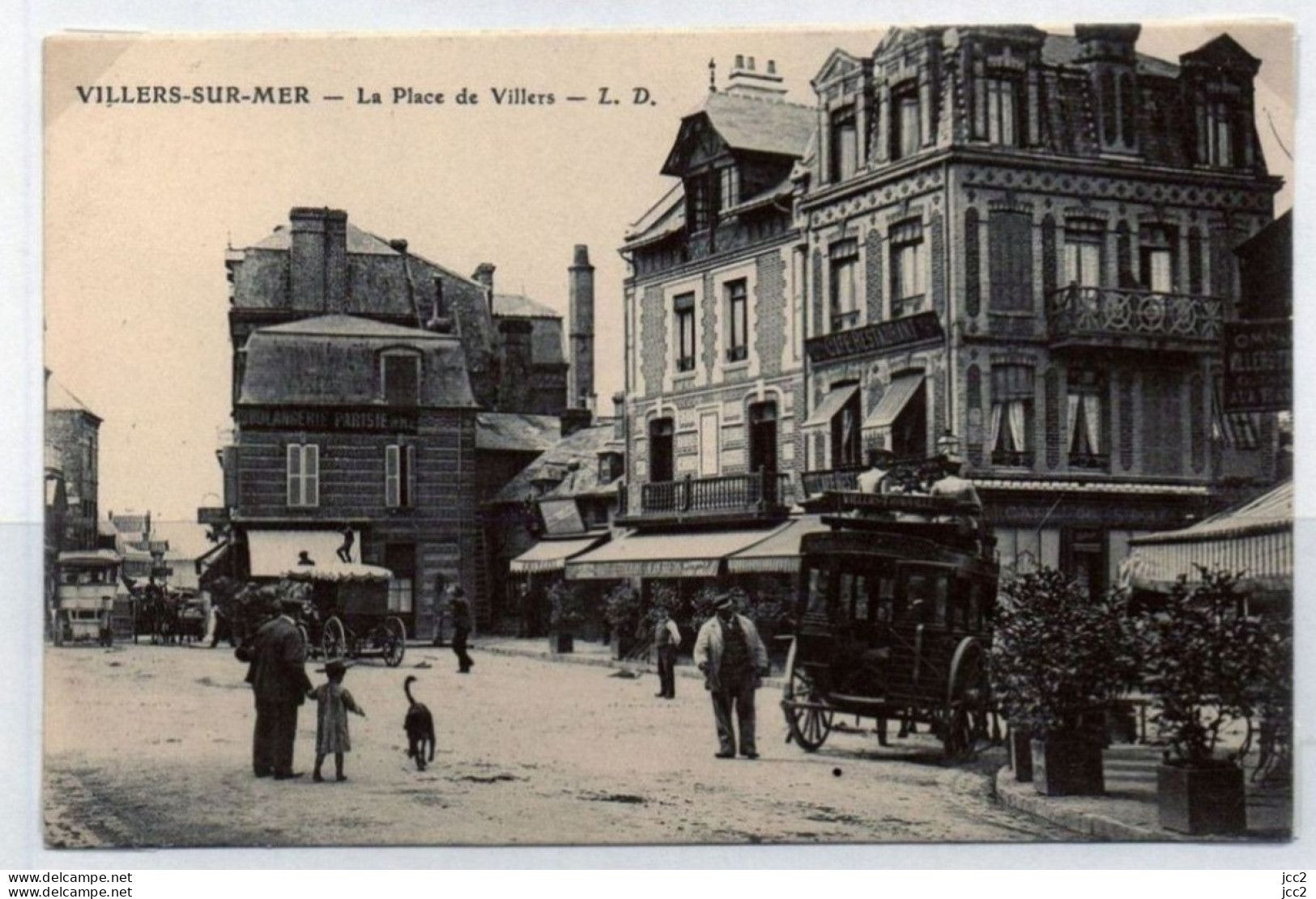 14-VILLERS SUR MER- (Place De Villers) - Villers Sur Mer