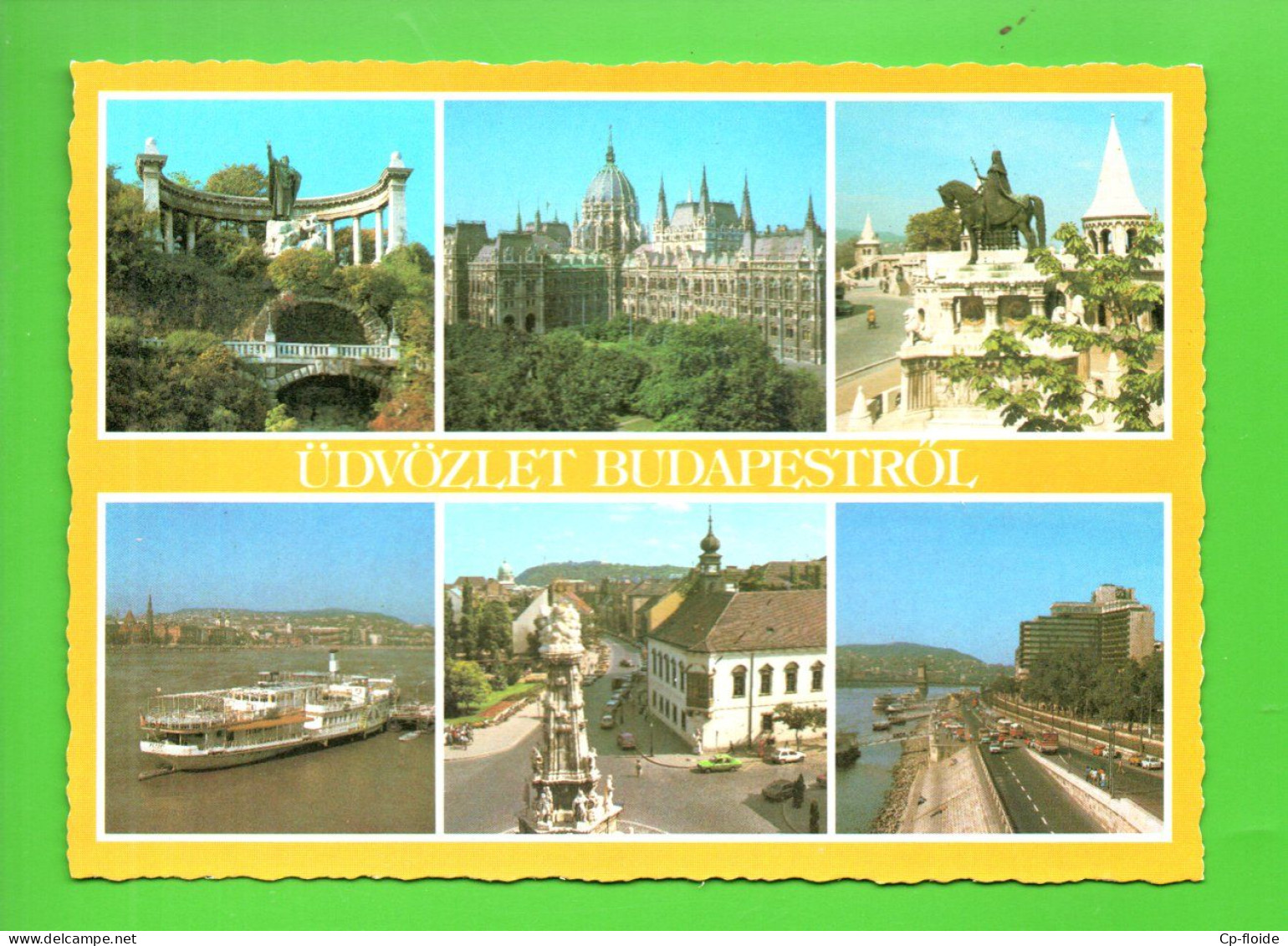 HONGRIE . BUDAPEST . MULTI-VUES - Réf. N°38899 - - Hongrie