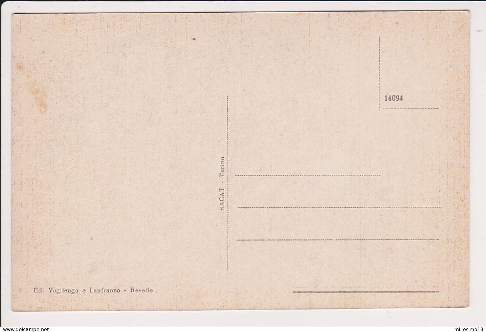 Italia Revello Cuneo Viale Umberto I FP NVG 2 Scan Ed. Vagliengo - Cuneo