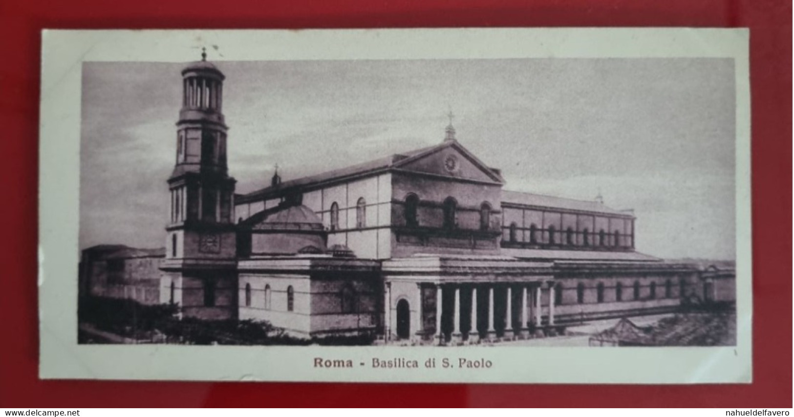 Carta Postale Non Circulée - 14 Cm X 7 Cm - ITALIA - ROMA - BASILICA DI SAN PAOLO - Chiese