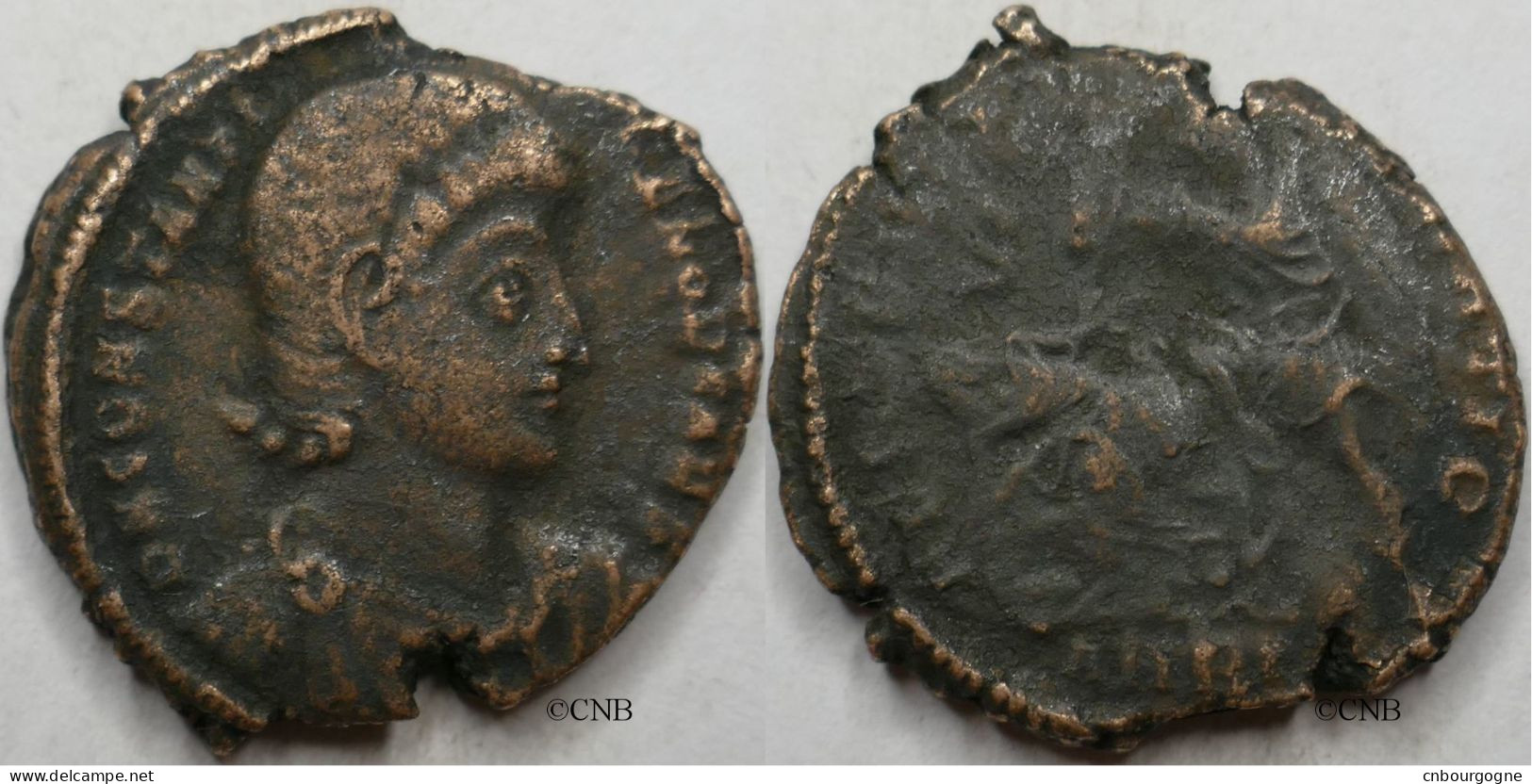 Empire Romain - Constance Galle - Maiorina AE2 - TB+ - Rom0424 - El Imperio Christiano (307 / 363)