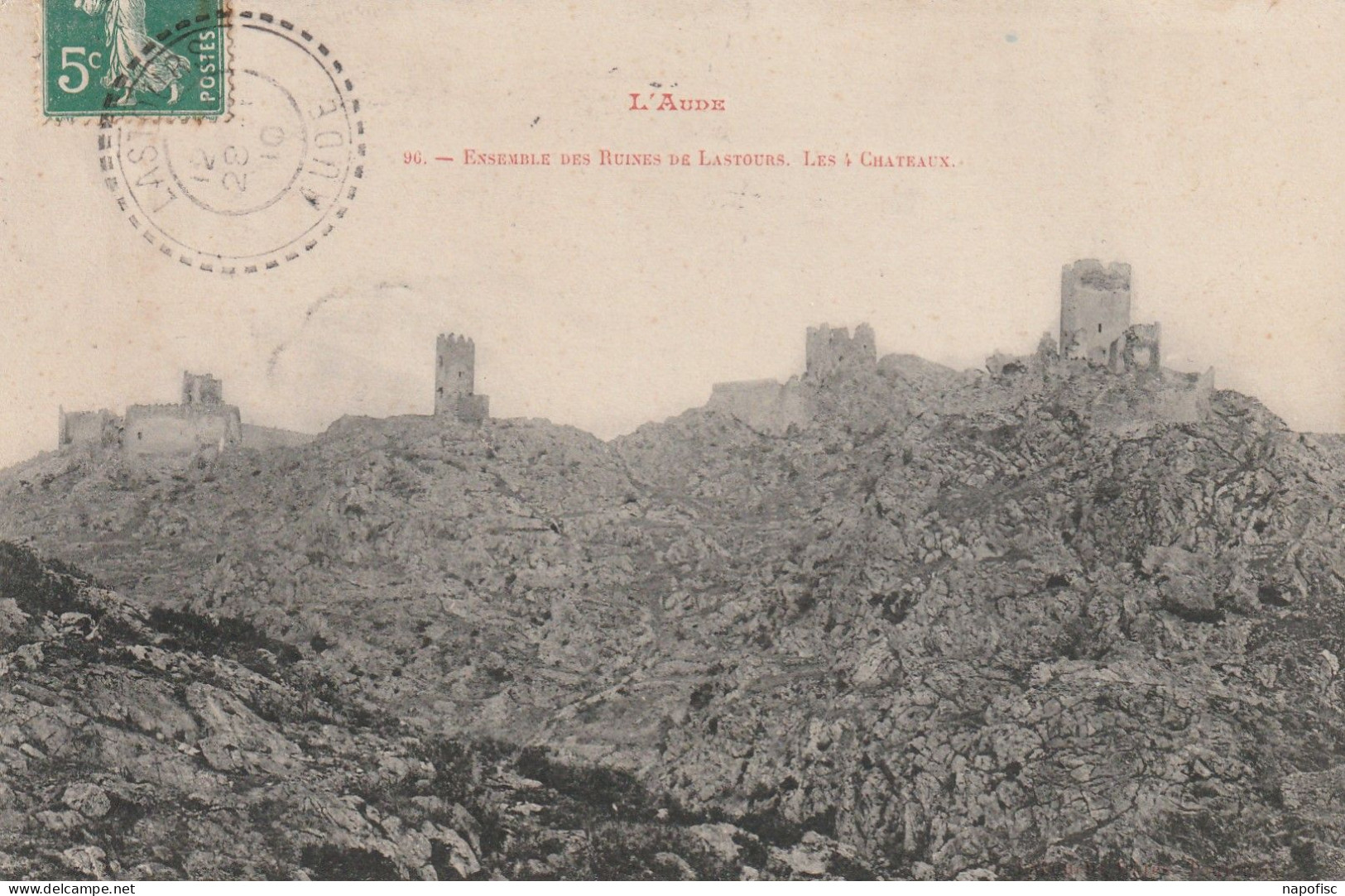 11-Lastours Les Trois Châteaux - Limoux