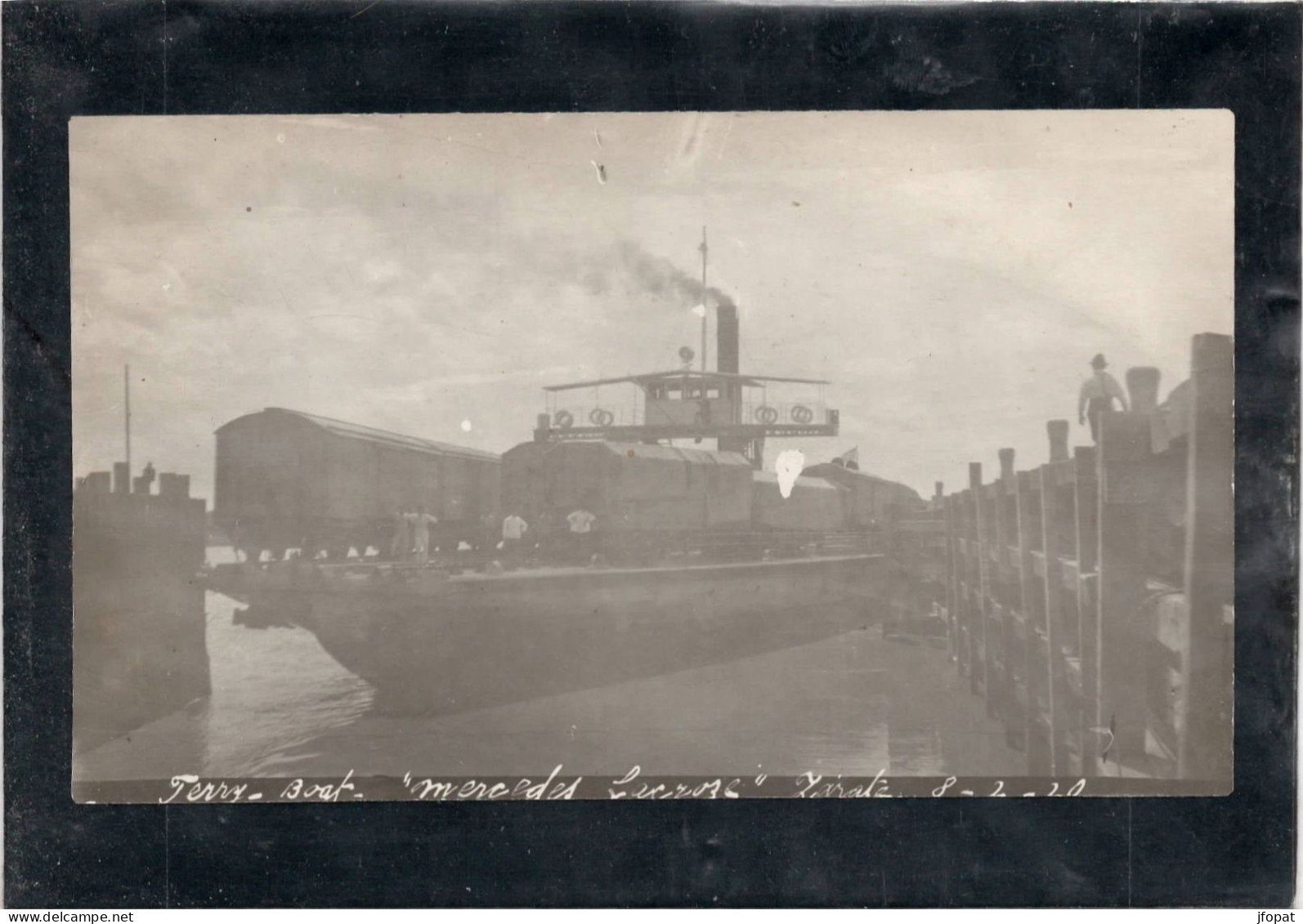 ARGENTINE - ZARATE Carte Photo, Ferry-boat... - Argentina