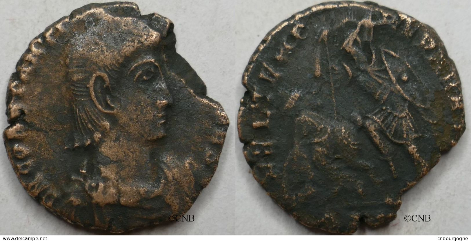 Empire Romain - Constance Galle - Maiorina AE3 - TB+ - Rom0426 - El Imperio Christiano (307 / 363)