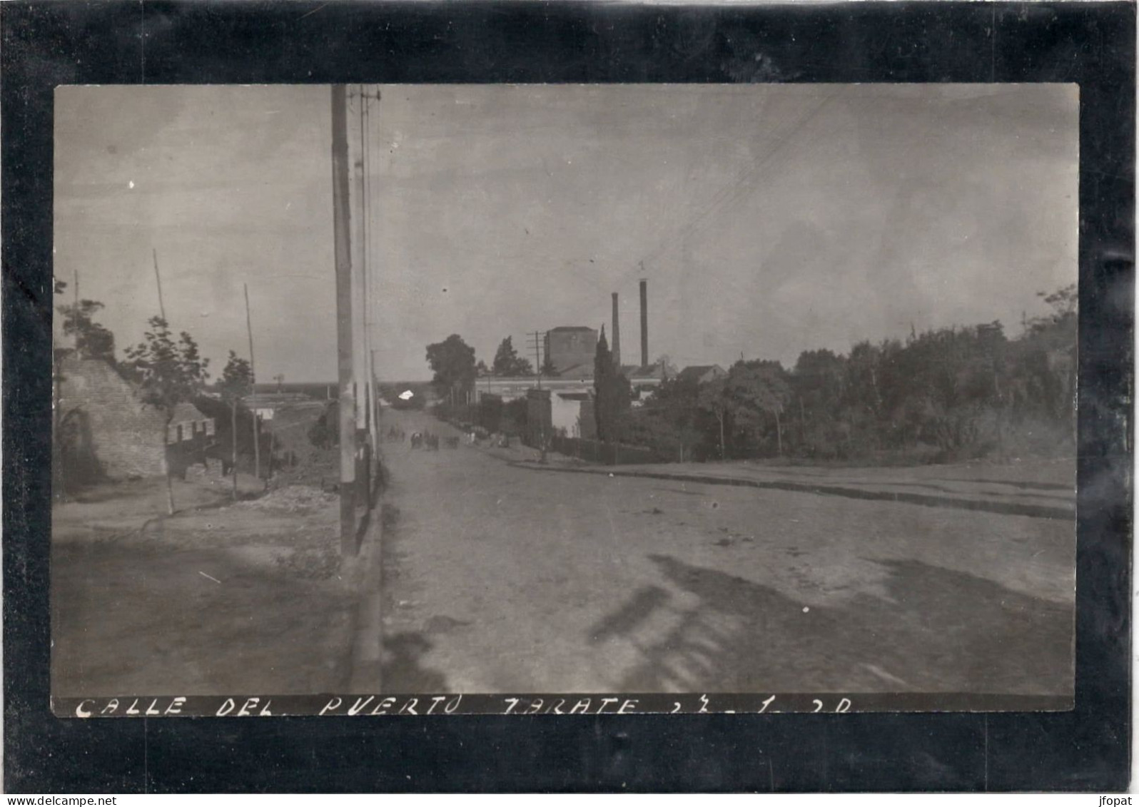 ARGENTINE - ZARATE Carte Photo, Calle Del Puerto - Argentina