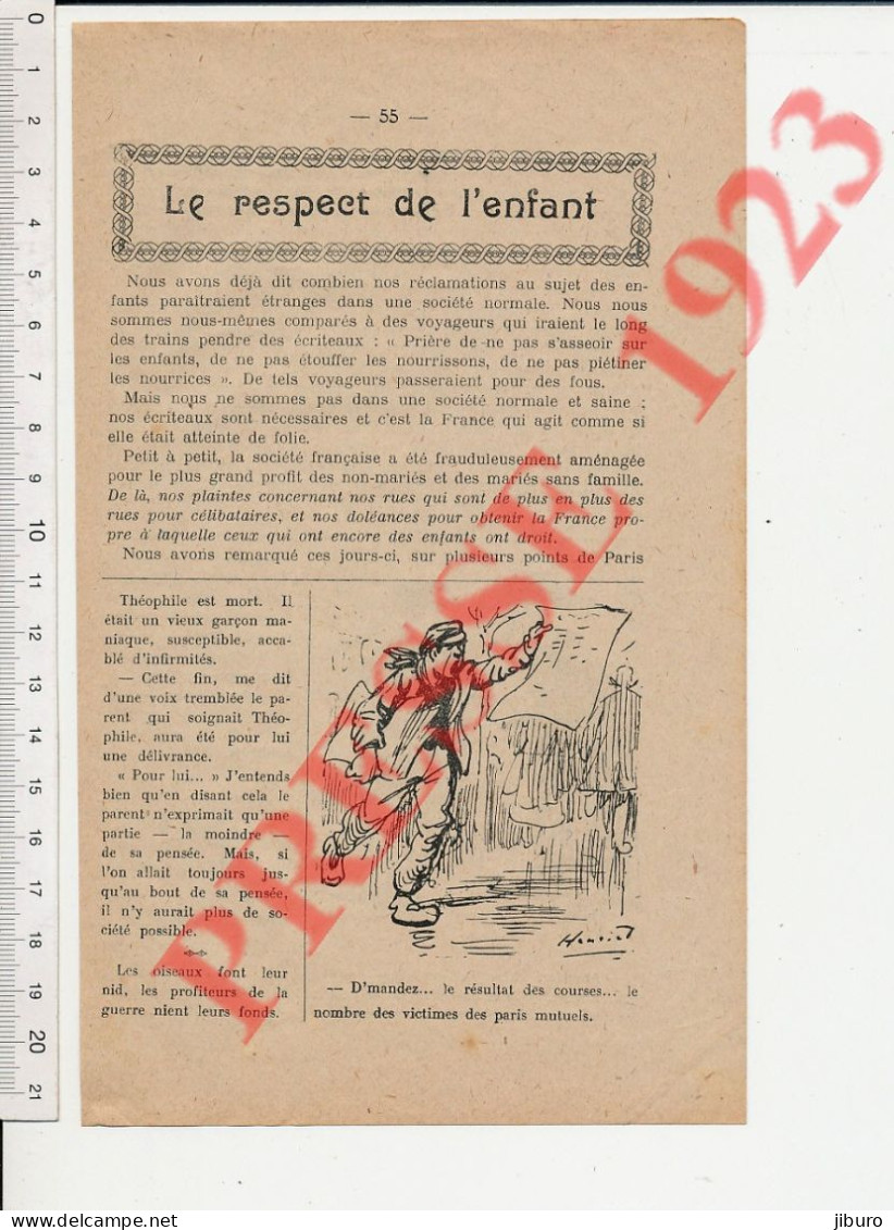 Doc 1923 Humour Dessin Henriot Paris Mutuels + Nougat Ondontologie Râtelier (dentier) Dame Réparations Odontalgiques - Ohne Zuordnung