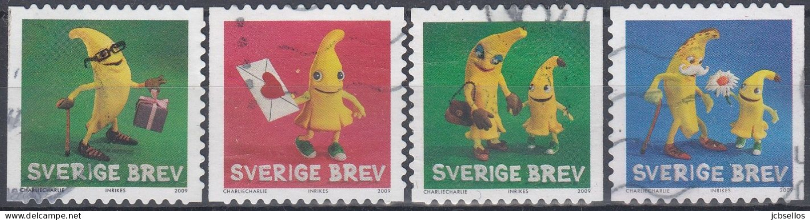 SUECIA 2009 Nº 2671/74 USADO - Used Stamps