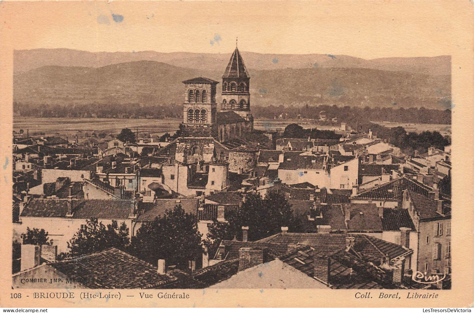 FRANCE - Brioude - Vue Générale - Eglise - Ville - Carte Postale - Brioude