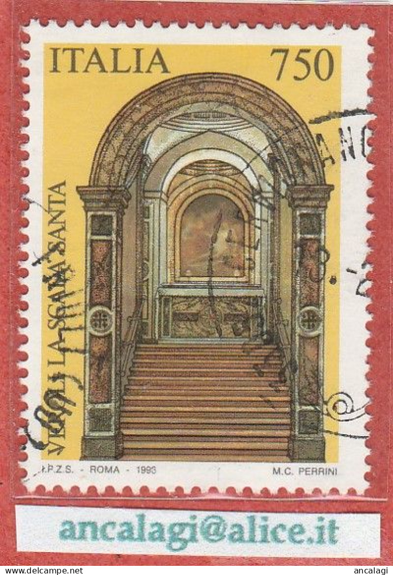 USATI ITALIA 1993 - Ref.0679 "EBREI ROMANI" 1 Val. - - 1991-00: Gebraucht