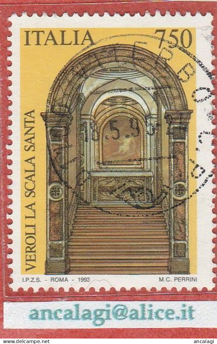 USATI ITALIA 1993 - Ref.0679A "EBREI ROMANI" 1 Val. - - 1991-00: Oblitérés