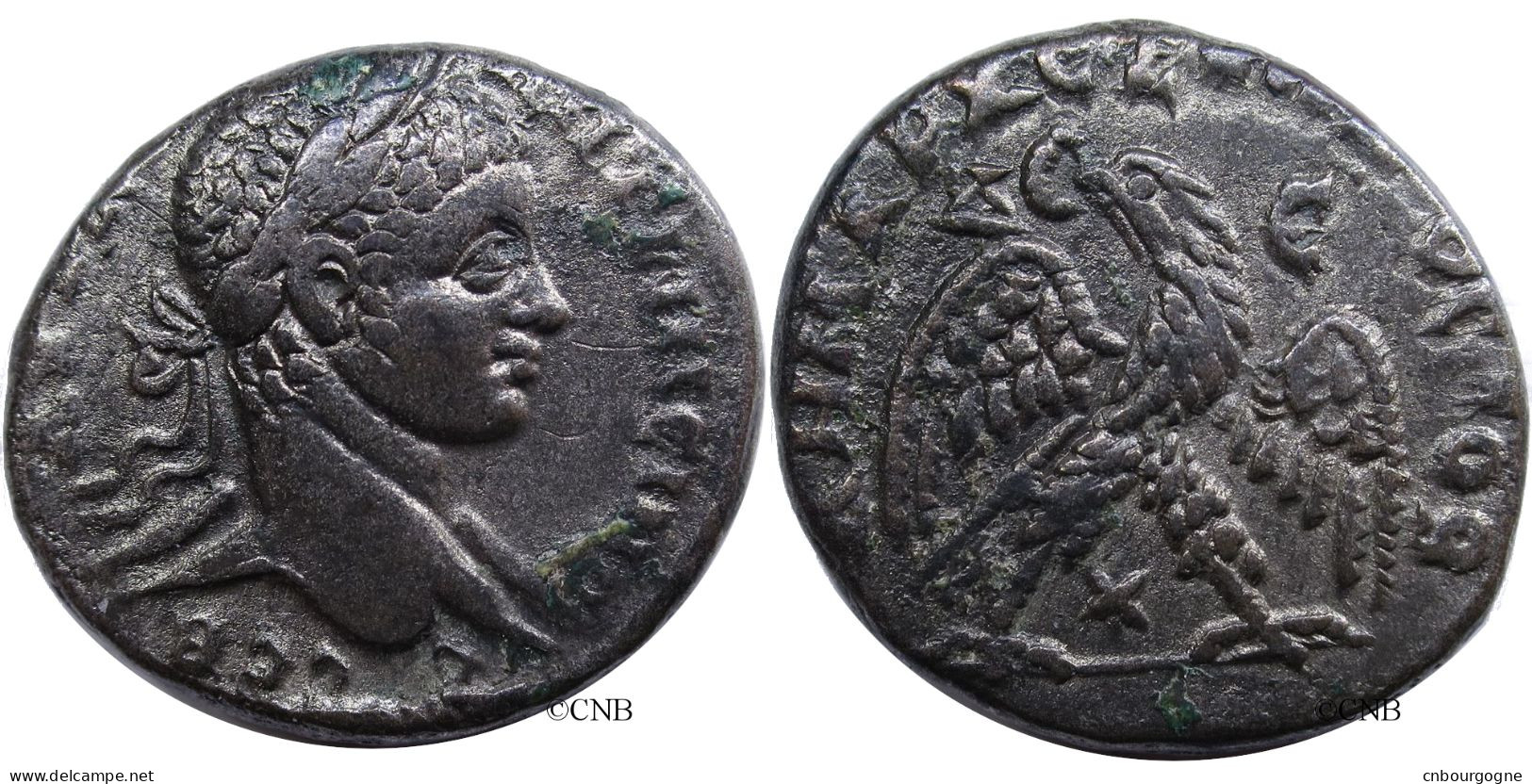 Empire Romain - Orient - Élagabal - Tétradrachme Syro-phénicien, 218-220, Antioche - TTB+ - Pro0006 - Provincie