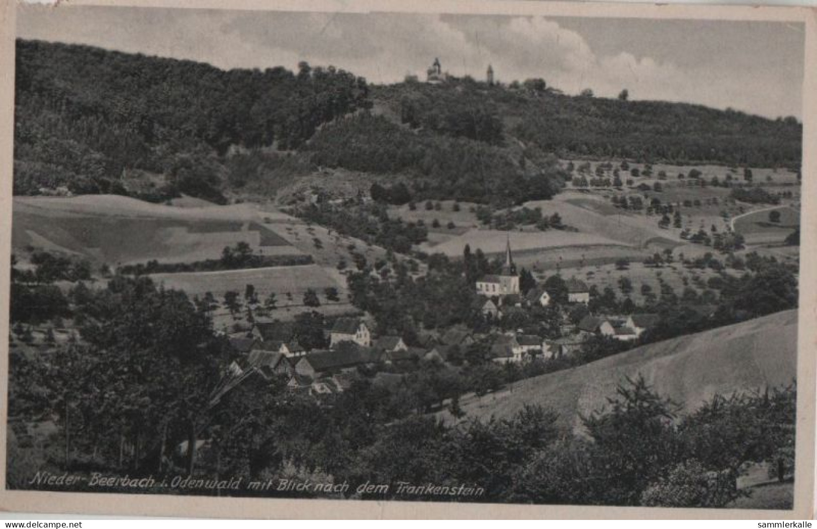 87781 - Mühltal, Nieder-Beerbach - Mit Blick Nach Dem Frankenstein - Ca. 1950 - Darmstadt