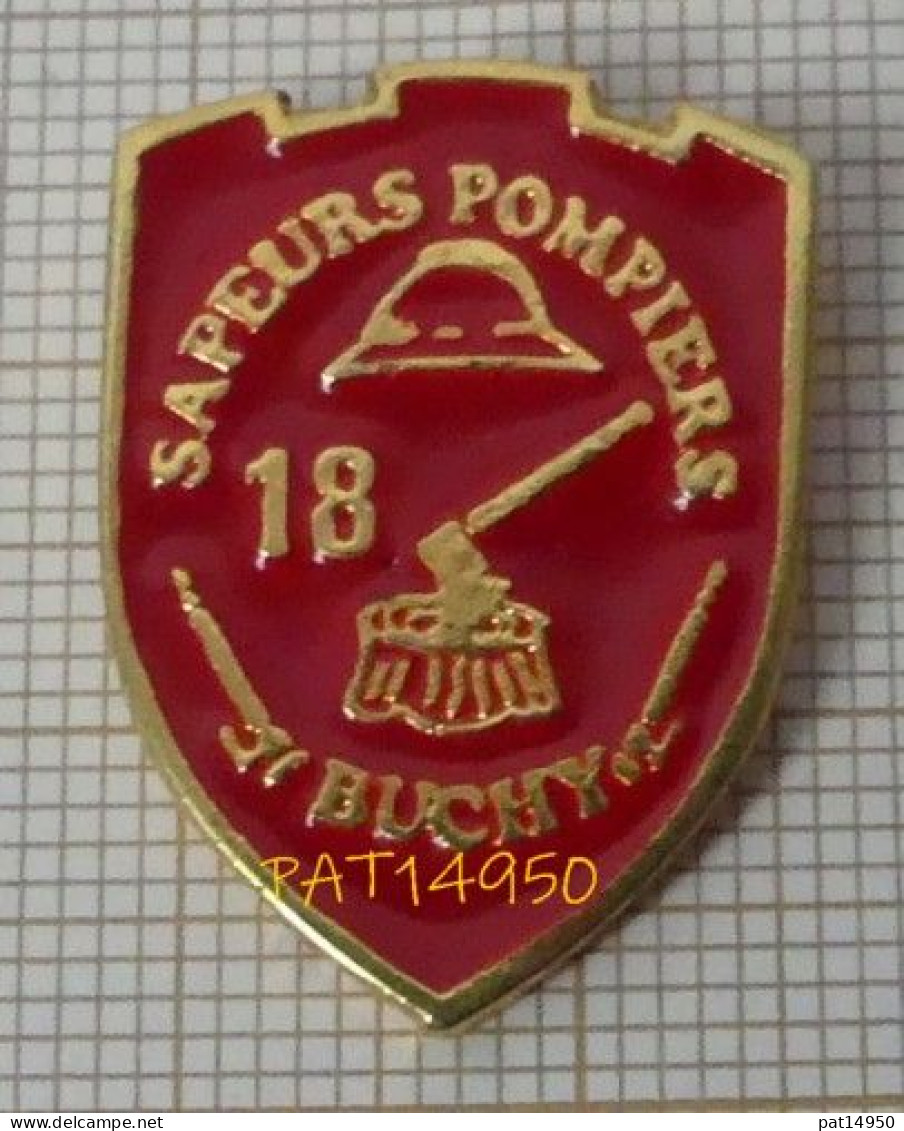 PAT14950 SAPEURS POMPIERS BUCHY Dpt 76 SEINE MARITIME - Brandweerman