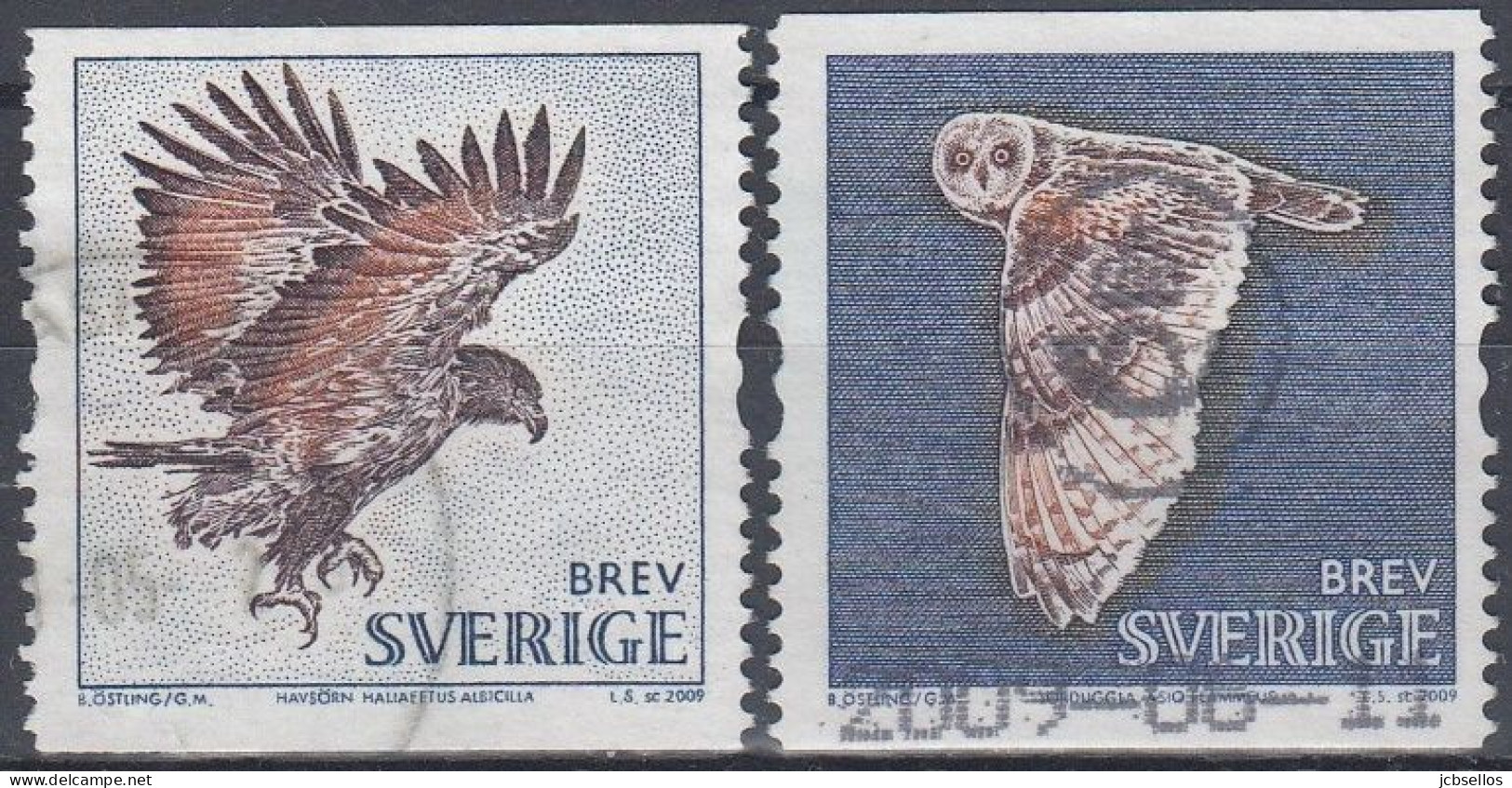 SUECIA 2009 Nº 2680/2681 USADO - Used Stamps