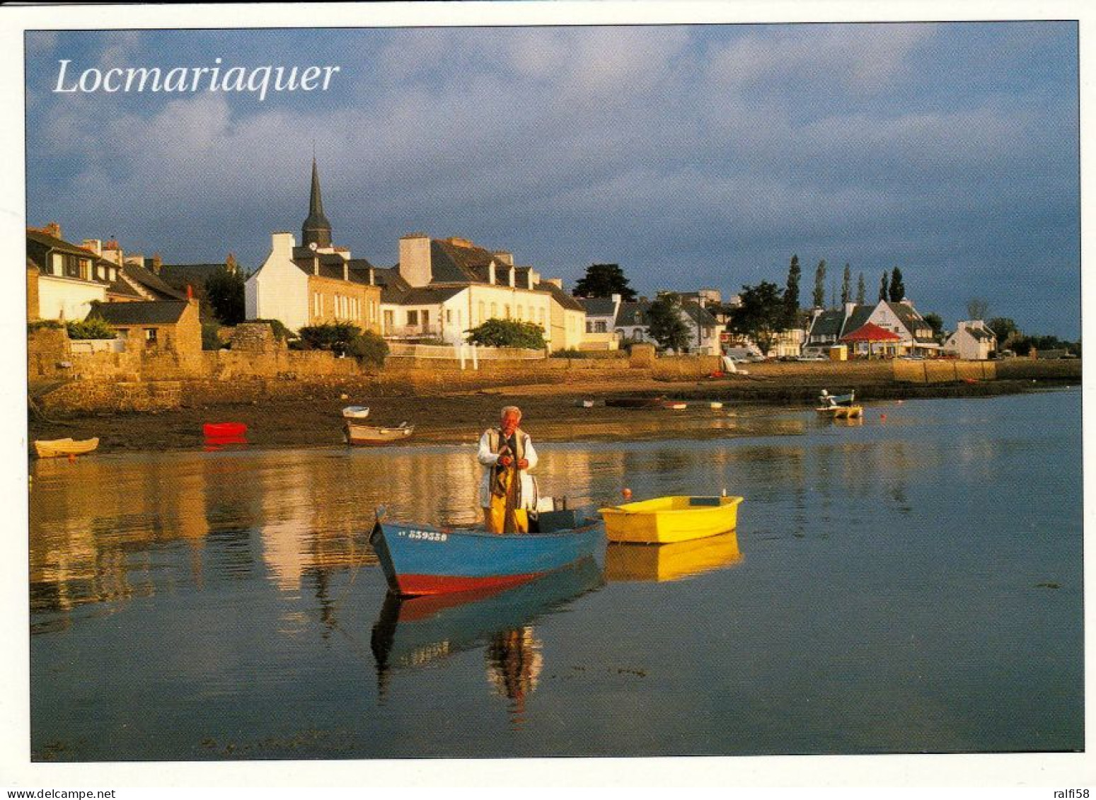 1 AK Frankreich * Ansicht Von Locmariaquer  - Département Morbihan * - Locmariaquer