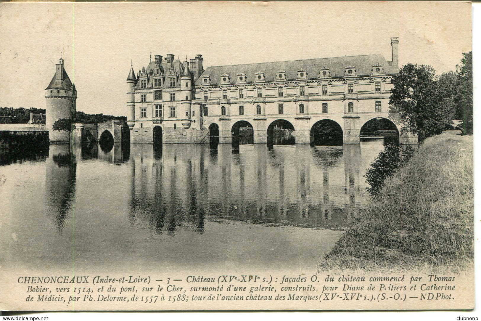 CPA - CHENONCEAUX - LE CHATEAU - Chenonceaux