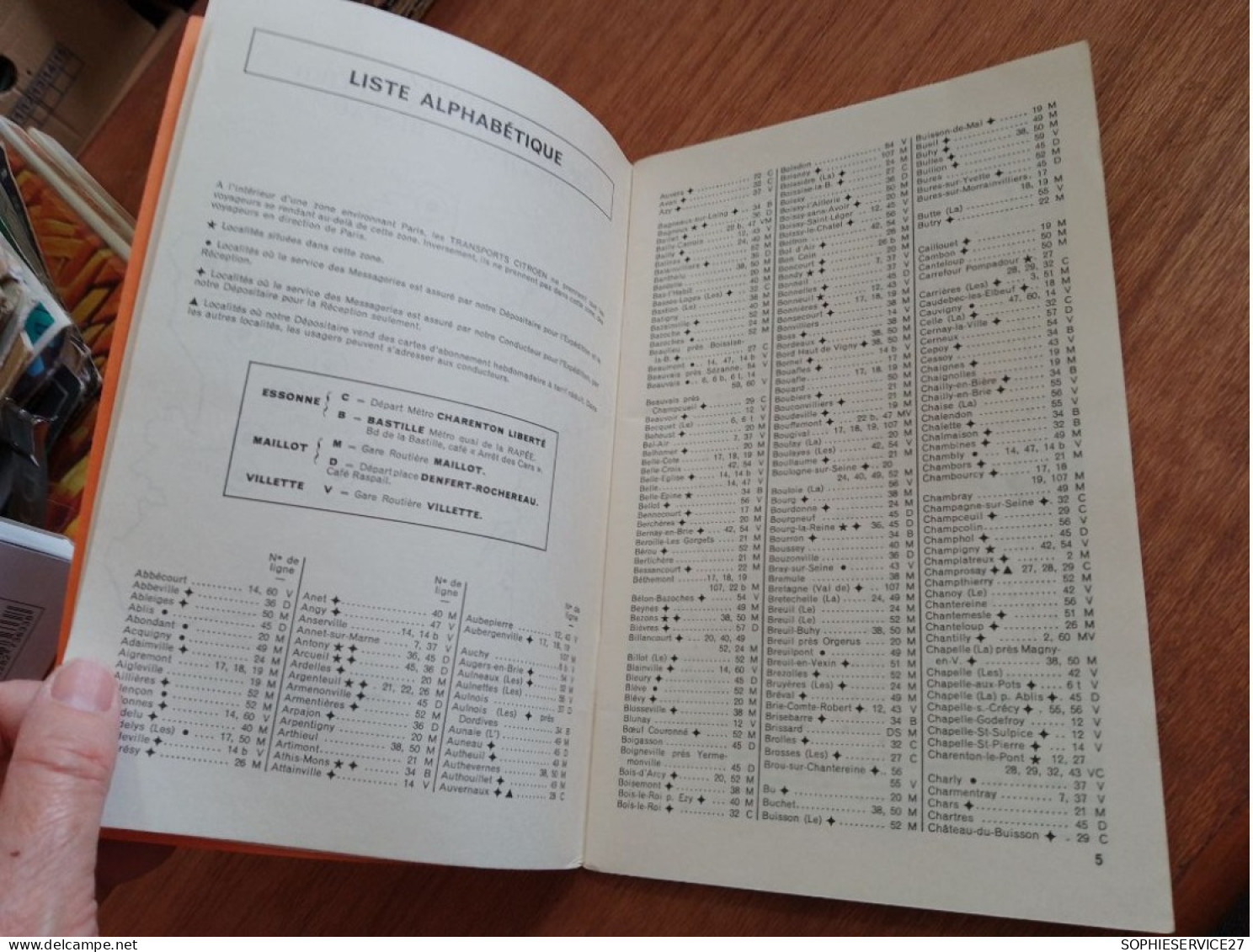 155 // TRANSPORTS CITROEN  / RESEAU PARIS-MAILLOT  / HORAIRE  1970 / 60 PAGES - Europa