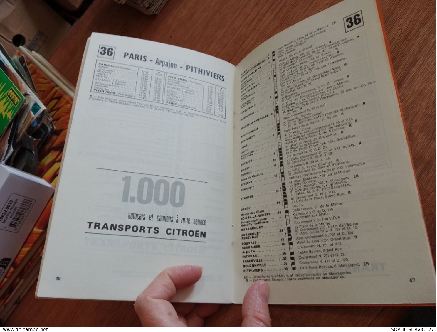 155 // TRANSPORTS CITROEN  / RESEAU PARIS-MAILLOT  / HORAIRE  1970 / 60 PAGES - Europe