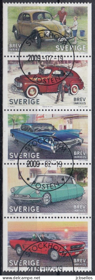 SUECIA 2009 Nº 2659/2663 USADO - Used Stamps