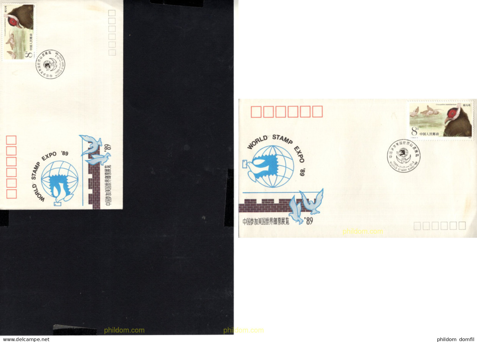 715066 MNH CHINA. República Popular 1989 FAUNA PROTEGIDA - Unused Stamps