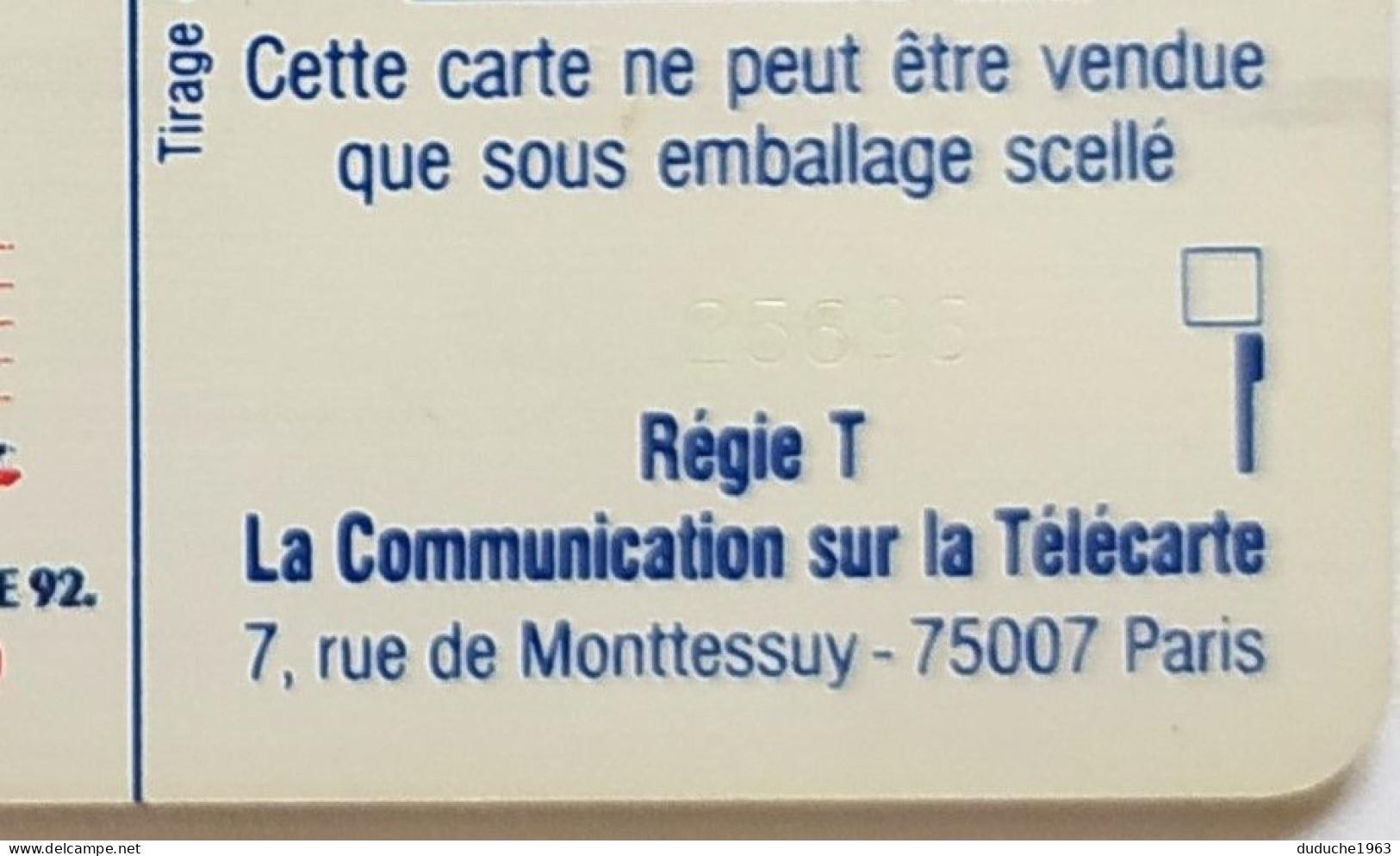 Télécarte France - Jeux Olympiques D'Hiver 1992 - Non Classés