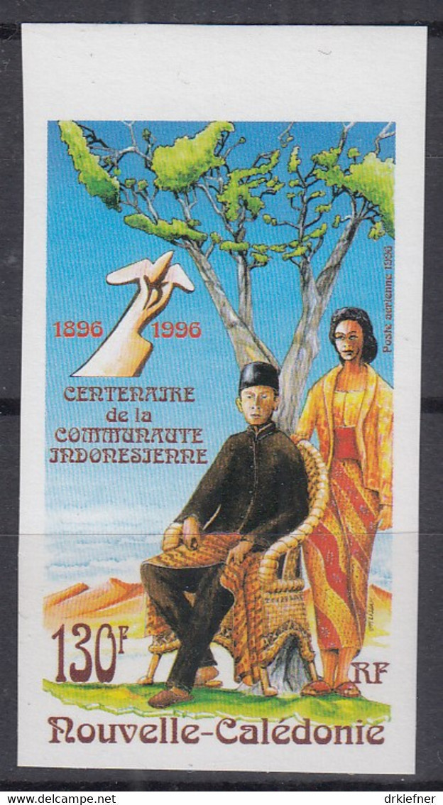 NEUKALEDONIEN  1076, Postfrisch **, Geschnitten, 100. Jahrestag Der Einwanderung Der Ersten Indonesier, 1996 - Ungebraucht
