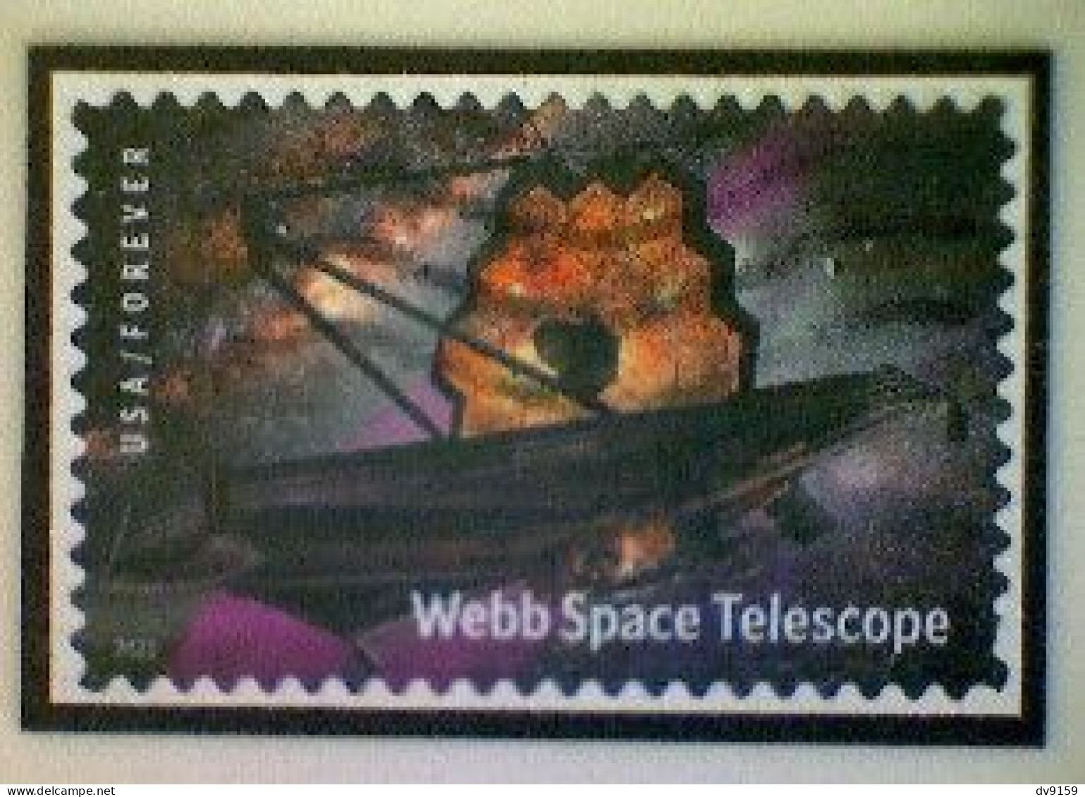 United States, Scott #5720, Used(o), 2022, Webb Space Telescope, (60¢) Forever, Multicolored - Gebraucht