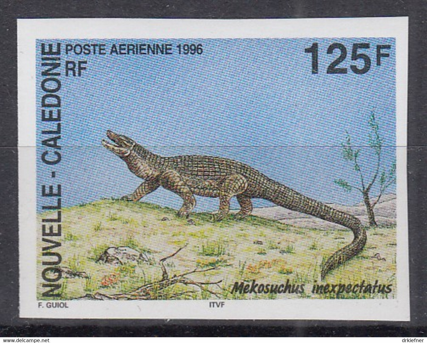 NEUKALEDONIEN  1058, Postfrisch **, Geschnitten, Ausgestorbene Tiere., 1996 - Neufs