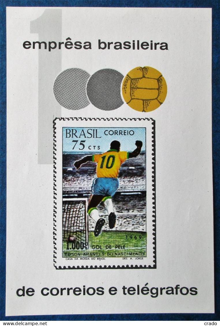 Vends Le Bloc N°24 "Pelé" De 1969 Neuf** - Unused Stamps