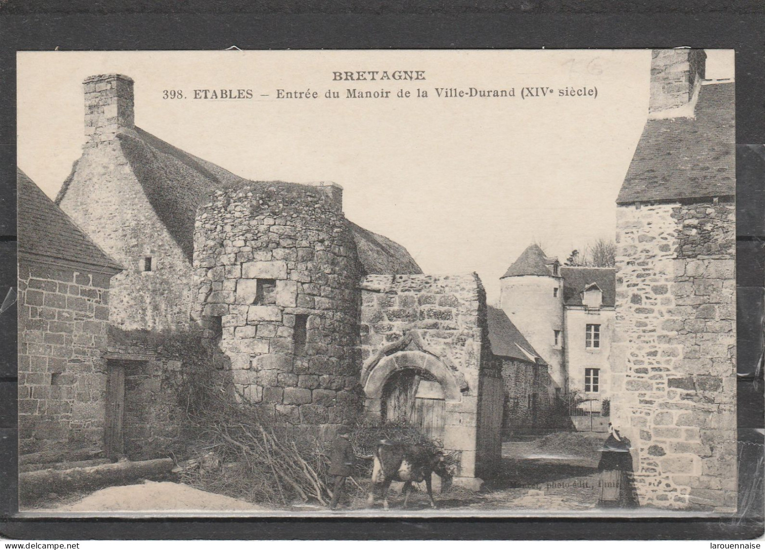 22 - ETABLES - Entrée Du Manoir De La Ville Durand (XIVe Siècle) - Etables-sur-Mer