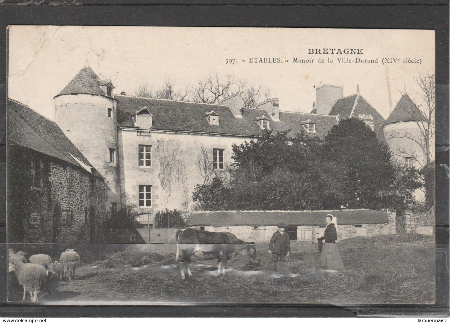 22 - ETABLES - Manoir De La Ville Durand (XIVe Siècle) - Etables-sur-Mer