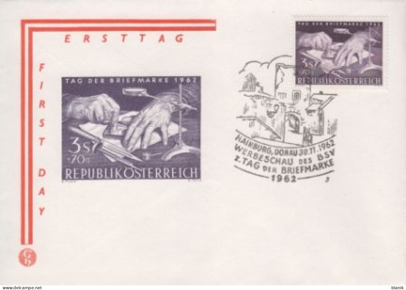 A - FDC 1127 ● - 1962 - 1 / Tag Der Briefmarke - FDC