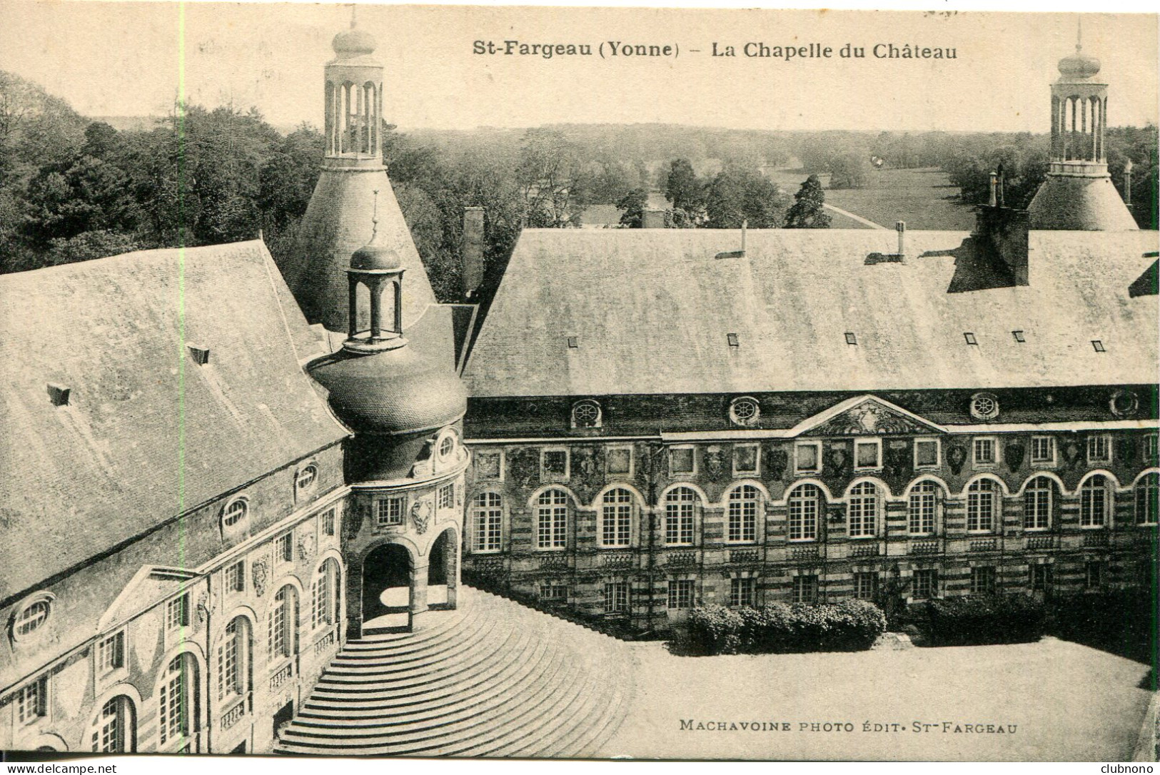 CPA - SAINT-FARGEAU - CHAPELLE DU CHATEAU - Saint Fargeau