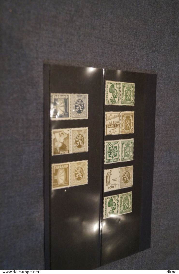 Superbe Lot De 8 Timbres Publicitaire,neuf Avec Gomme Et Sans Traces De Charnière,pour Collection - Neufs