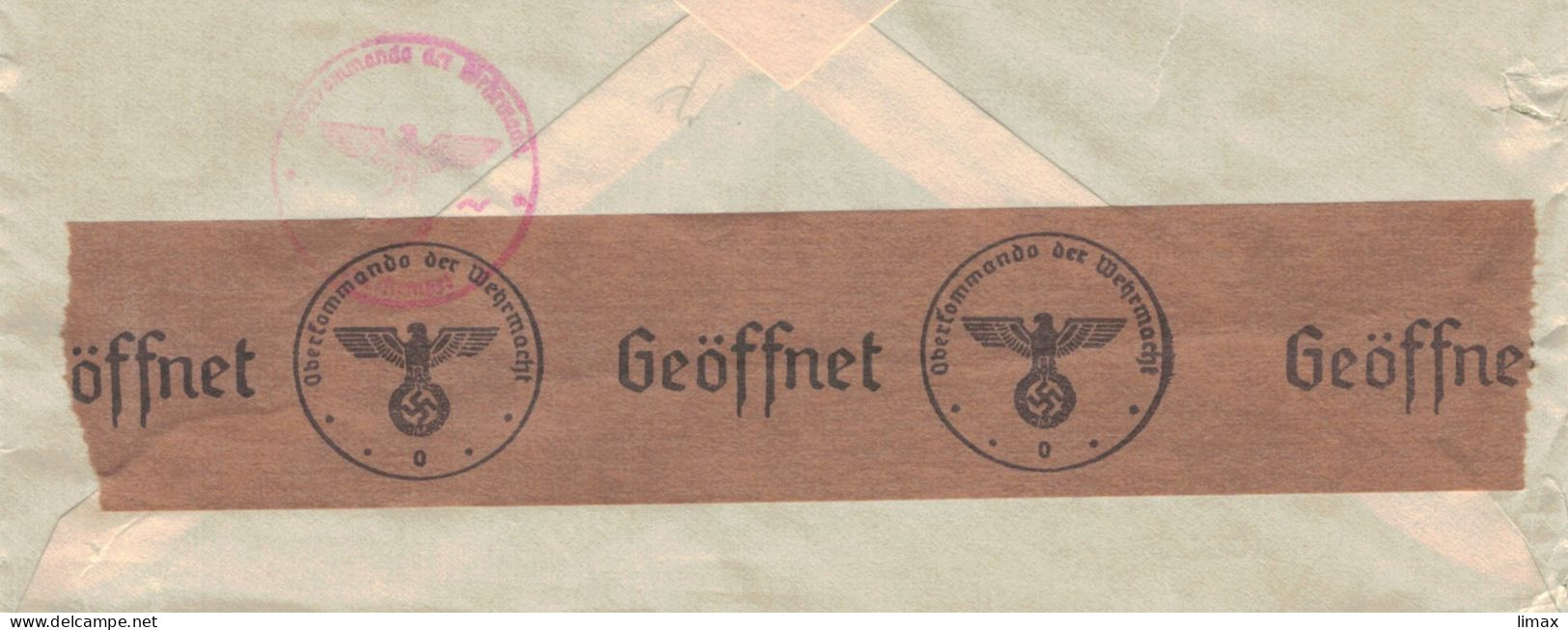 Markt & Co Oslo 1940 Freistempel 1045 > Lidköping Lidköpingsaagar Schweden - Zensur OKW - Briefe U. Dokumente