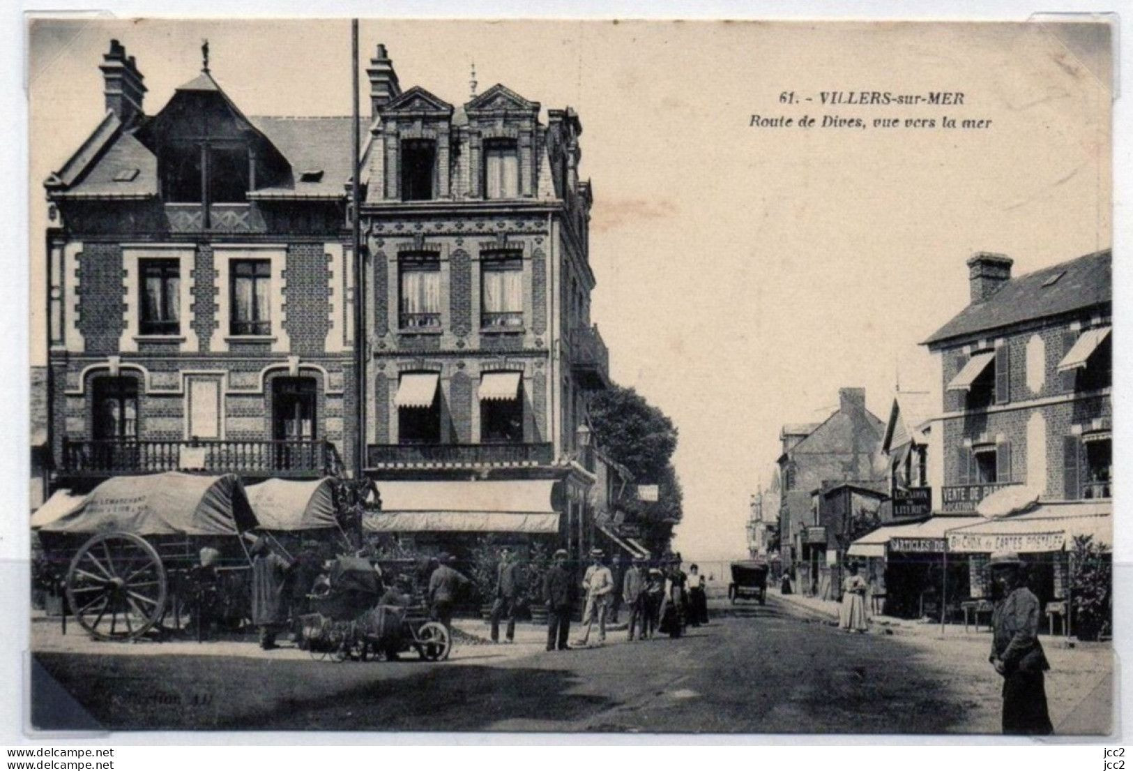 14-VILLERS SUR MER-(Route De Dives) - Villers Sur Mer