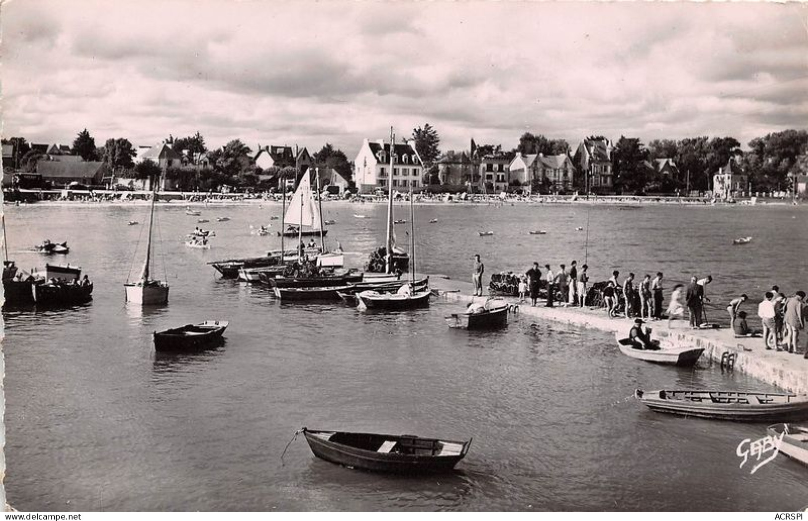 LARMOR PLAGE Plage De Toulhars 18(scan Recto-verso) MA1220 - Larmor-Plage