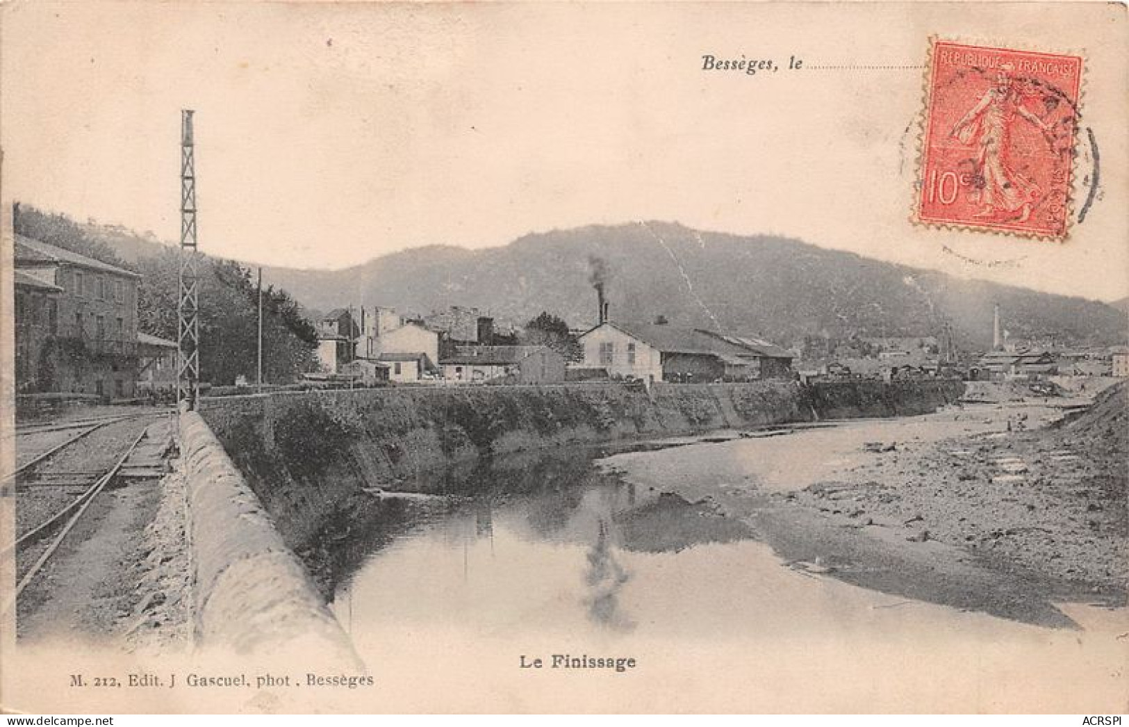 BESSEGES Le Finissage 33(scan Recto-verso) MA1218 - Bessèges