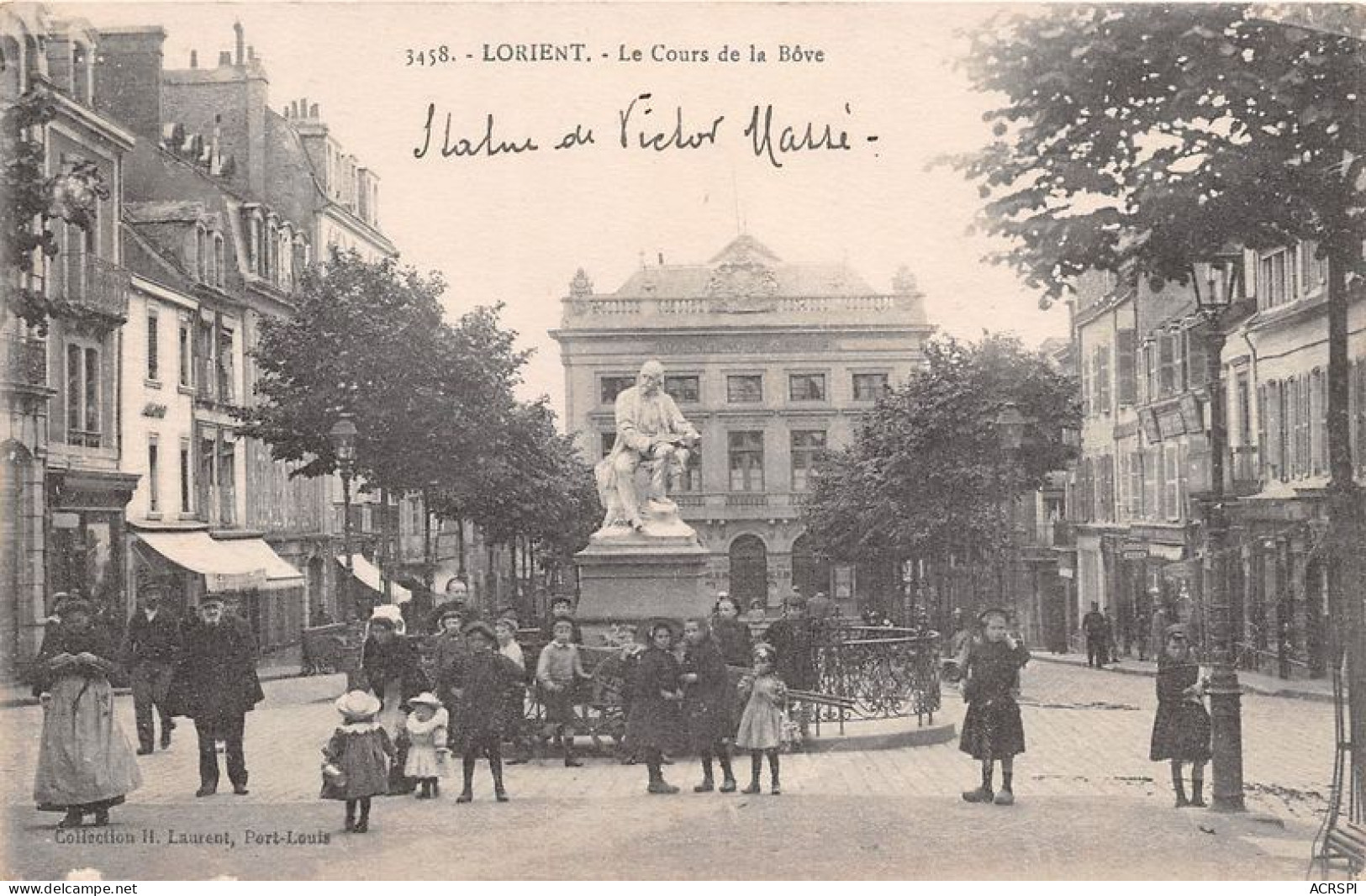 LORIENT Le Cours De La Bove 9(scan Recto-verso) MA1215 - Lorient