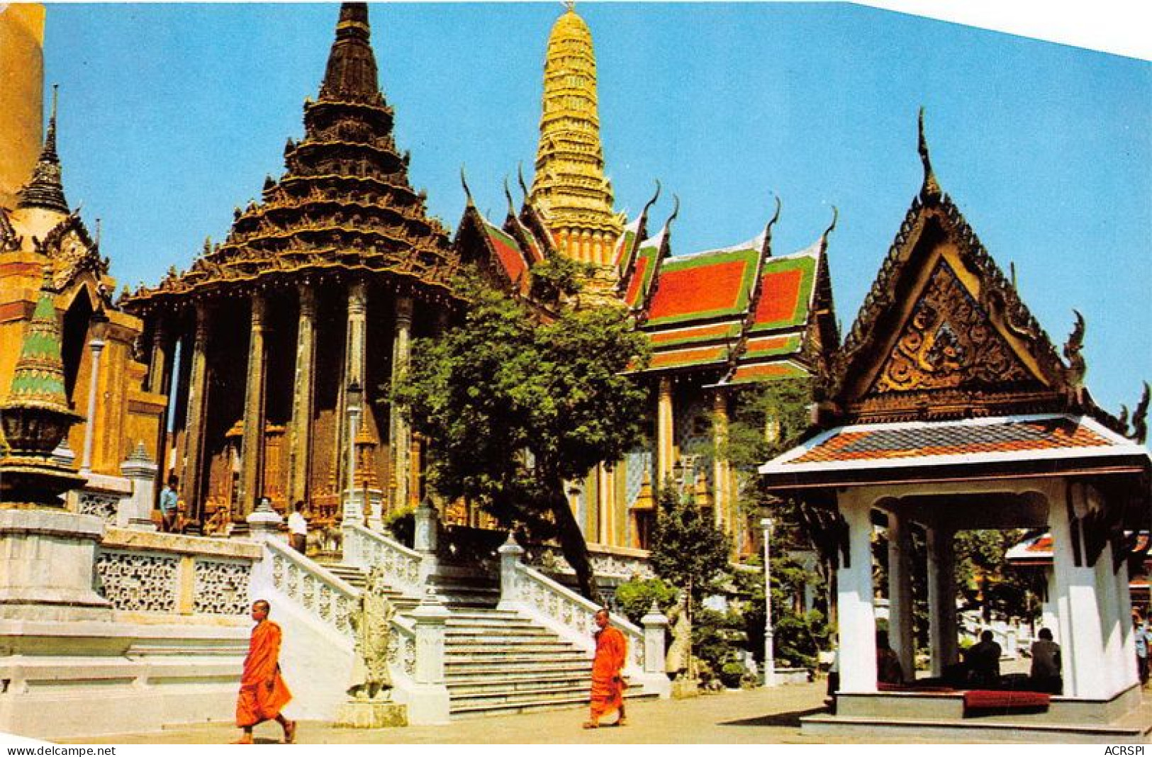 THAILANDE BANGKOK PHRA KEO At The Entrance Of The Wat 3(scan Recto-verso) MA1211 - Thaïland