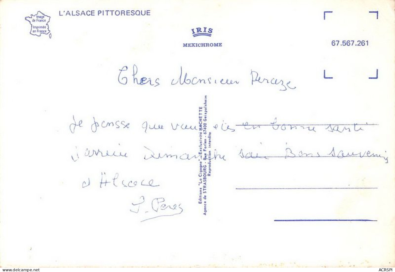 L Alsace Pittoresque En Alsace On Mange Bien 14(scan Recto-verso) MA1206 - Alsace