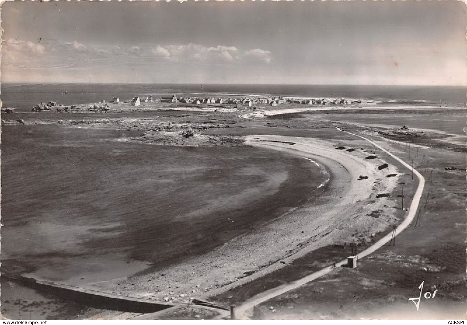 ILE DE SEIN Vue D Ensemble De L Ile Prise Du Phare 21(scan Recto-verso) MA1204 - Ile De Sein